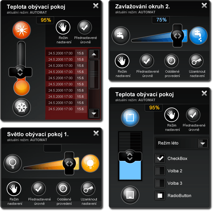 Množství spotřebičů